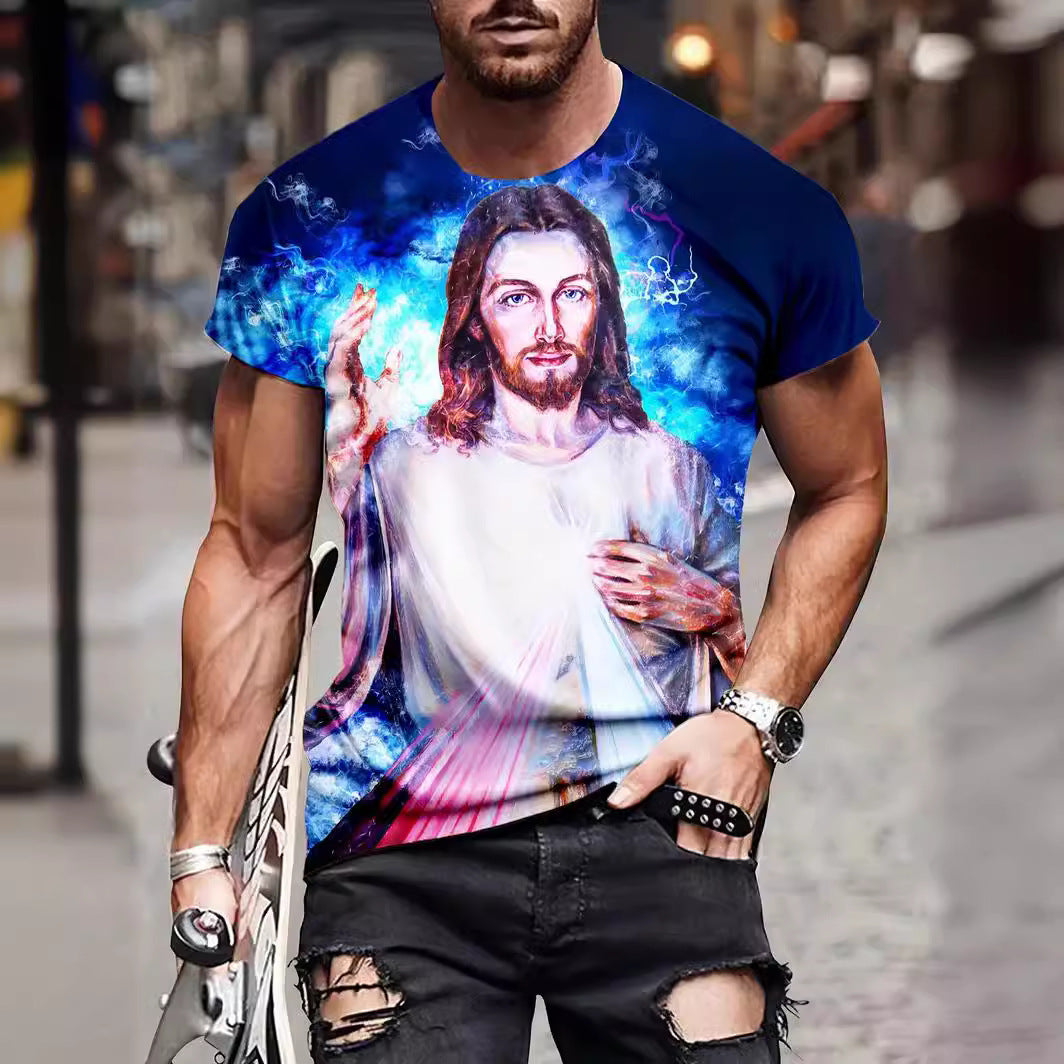 Jesus designed t-shirt