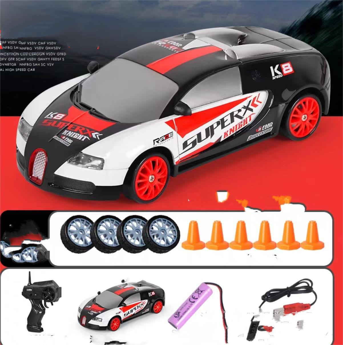 2.4 g drift rc car